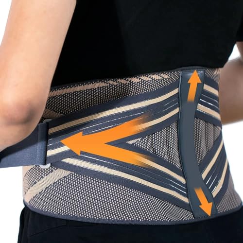 Attelle bas du dos ergonomique et respirante pour correction posture