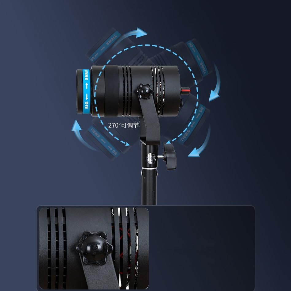 Image of Hair Light Atmosphere Live Broadcast Fill Backlight Photography Spotlight