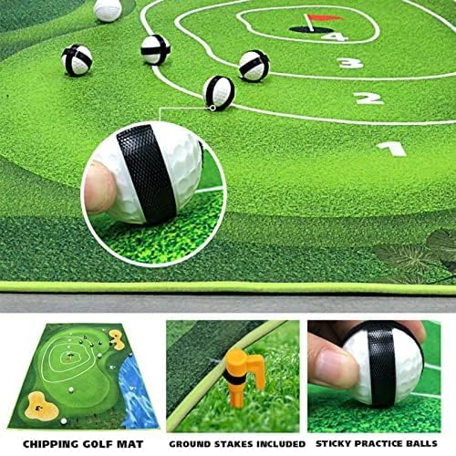 Pack entraînement de golf avec cibles et accessoires pour progresser