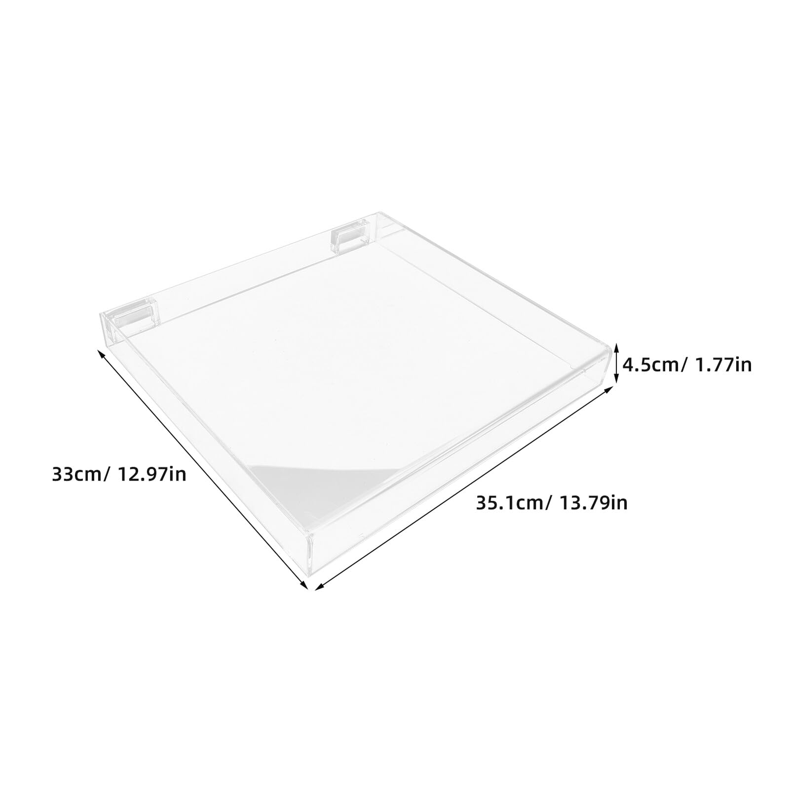 Mipcase Copertura Antipolvere Trasparente in Acrilico per Giradischi con Coperchio Incernierato e Rimovibile, Protezione Antipolvere per Parti Giradischi Compatibile Lp60x, Accessorio