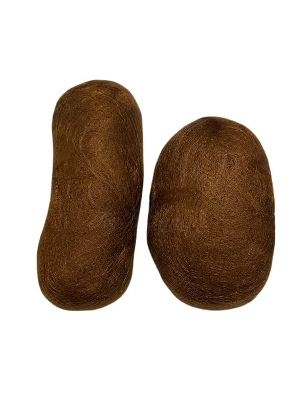 Hair Padding For Updos Hair Extension Bun Maker Volume Insert Pads x2 (Auburn), 1 count (Pack of 2)