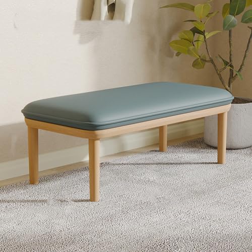 Banc tapissé confortable pour entrée pour se déchausser facilement