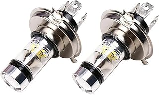 Luz trasera 2 uds LED H4 H7 luz antiniebla Led faro de coche para Super brillante H8 H9 H11 9005 9006 H1 H3 bombilla Auto 12V 24V azul hielo 8000K(3000K Golden,H7)