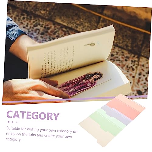 Intercalaires de couleur avec onglets classifiés TEHAUX pour optimiser le tri de vos notes