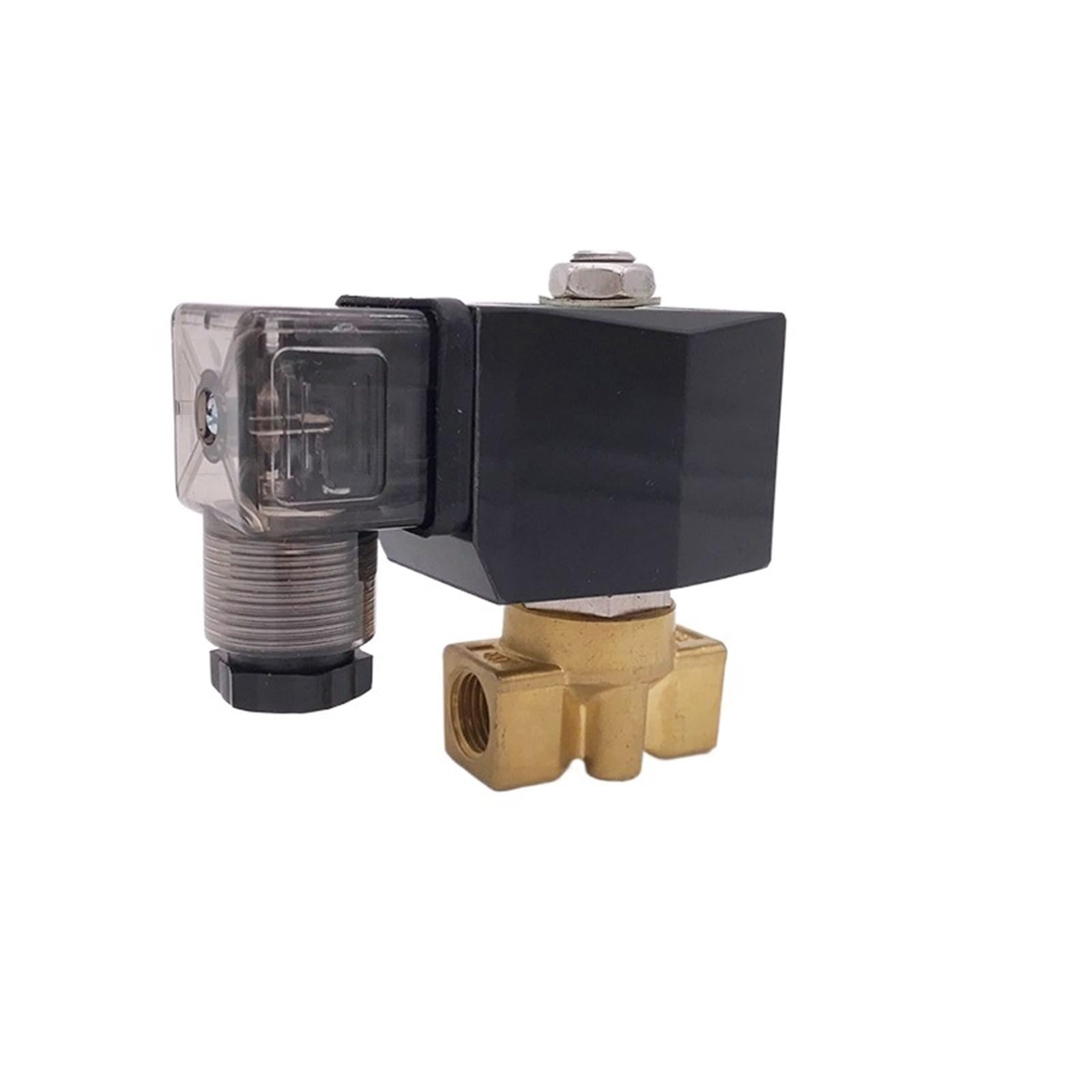 Coasddrld Ac24v 2 Way Solenoid Valve 1/4" 220V 24V Orifice 6Mm(Ac24v)