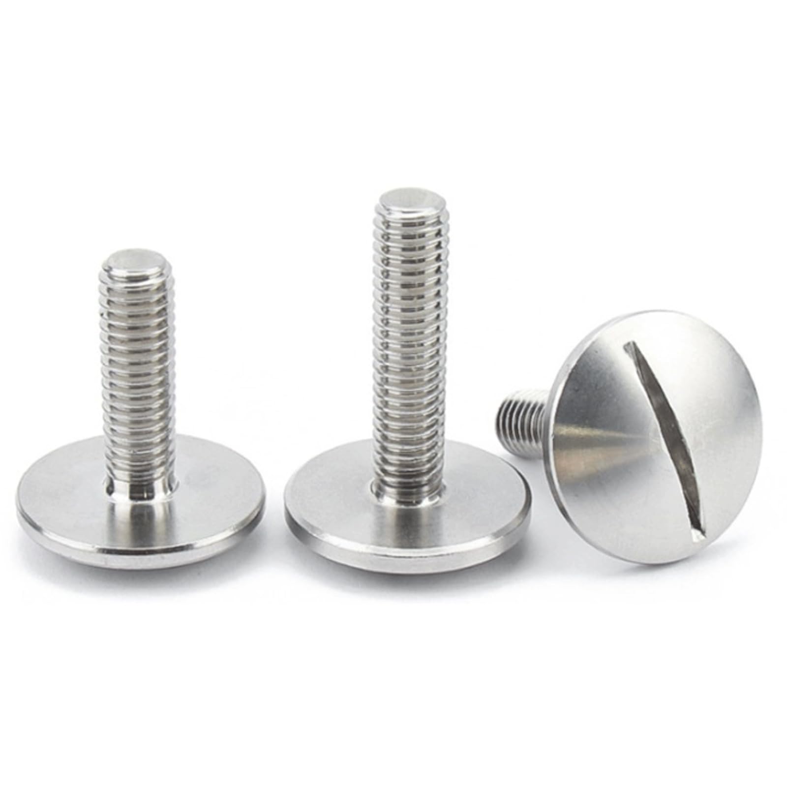 M4 4 pièces vis en Acier Inoxydable vis à tôle Kit vis à tête Ronde vis à Bois Assorties