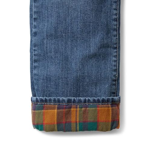 Eddie Bauer Men's Field Flex Flannel-Lined Straight Jeans4