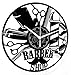 Produktbild Instant Karma Clocks | Barber Shop  Wanduhr für Friseur | Schönheitssalon | Friseursalon | Ohne Tickgeräusche Vintage Design Geschenkidee (Schwarz B6)