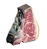 T-Bone-Steak (700g) - Dry Aged, großes Steak mit Roastbeef- & kleinem Filetanteil, zum Grillen oder Kurzbraten - herzhaft , ausgereift & aromatisch