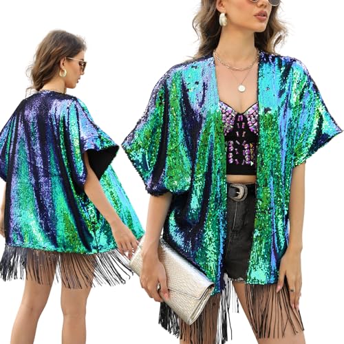Image of Festival Kimono Cardigan - Perfect Festival Outfit for Women - Music Concerts, Discos