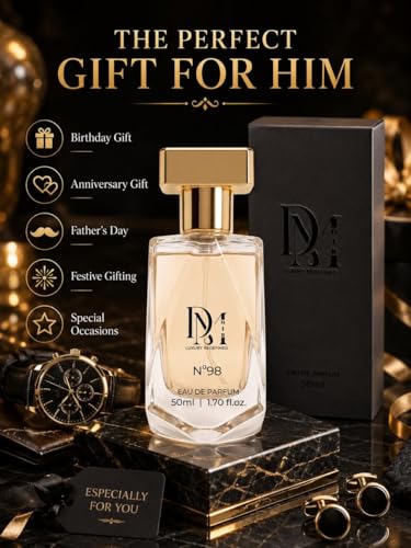 Image of Perfume N98 for Men | Eau De Parfum (EDP) Long-Lasting Amber Woody Luxury Perfume | Office Wear, Date Night & Daily Use | Premium Parfum Gift For Men - 50ML