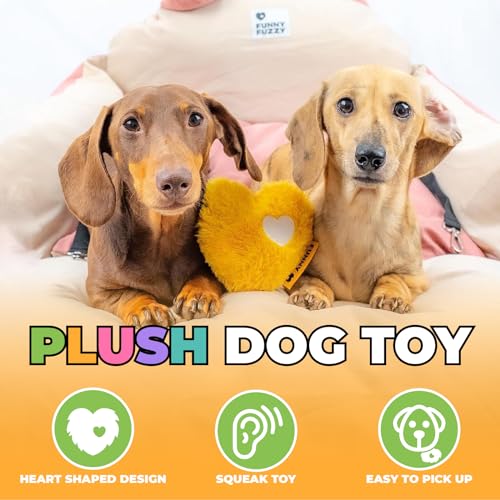 Juguete para perro de peluche con chirriador, 2 piezas miniatura 3