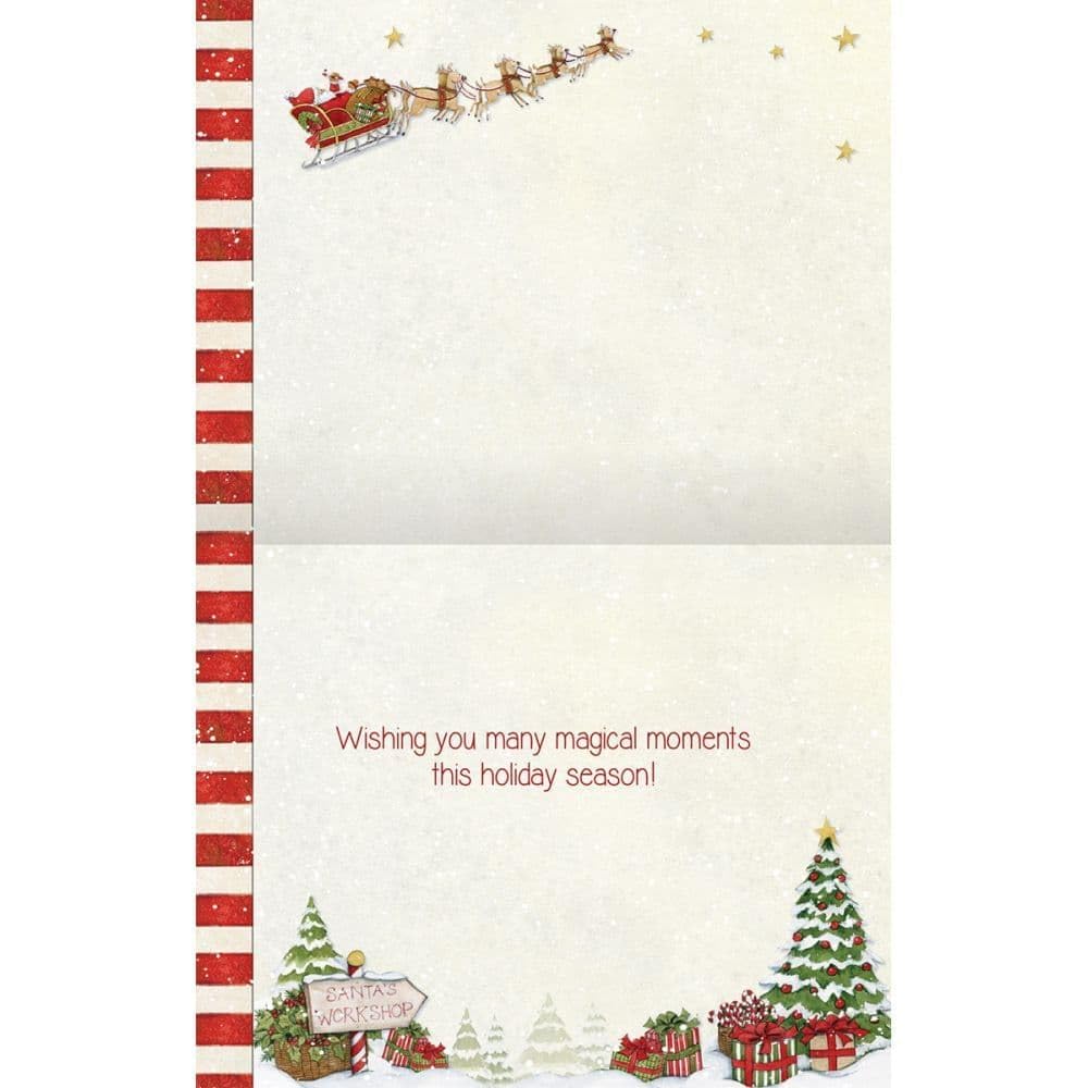 Lang Santa's Workshop Boxed Christmas Cards (1004894), Red, White, Green - Image 3
