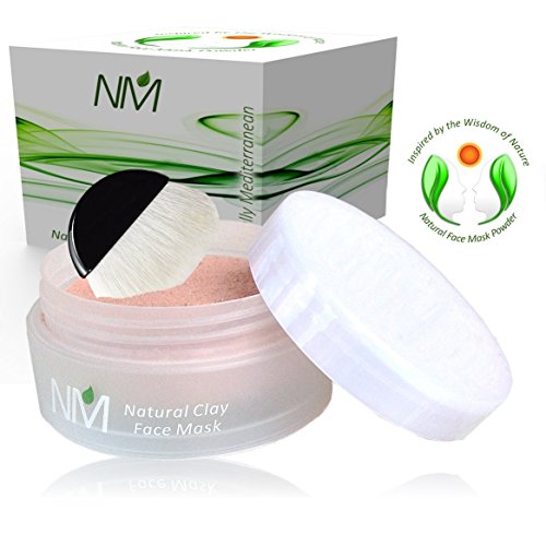Professional Collagen Stimulating Face Mask Clay Powder, Mud Mask, Anti-Ageing Healing Skin Cleanser, Firming Detox with VITAMIN B3, VITAMIN C AND ALOE VERA, 100% Natural Skincare. 100ml. - Image 5