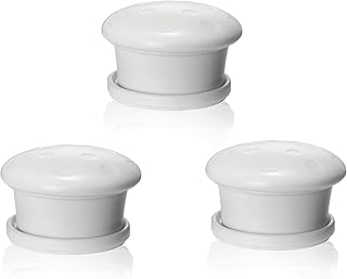 Baby Proofing Magnetic Cabinet Locks Child Proof Extra Magnet (3 Pack) Universal Replacement Keys for Magnetic Locking System - Baby Safety Latch for Drawers and Cabinet - 3 Key Holders Included