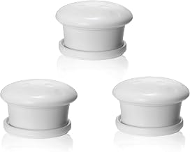 Baby Proofing Magnetic Cabinet Locks Child Proof Extra Magnet (3 Pack) Universal Replacement Keys for Magnetic Locking System - Baby Safety Latch for Drawers and Cabinet - 3 Key Holders Included