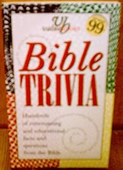 Mass Market Paperback Bible Trivia Book