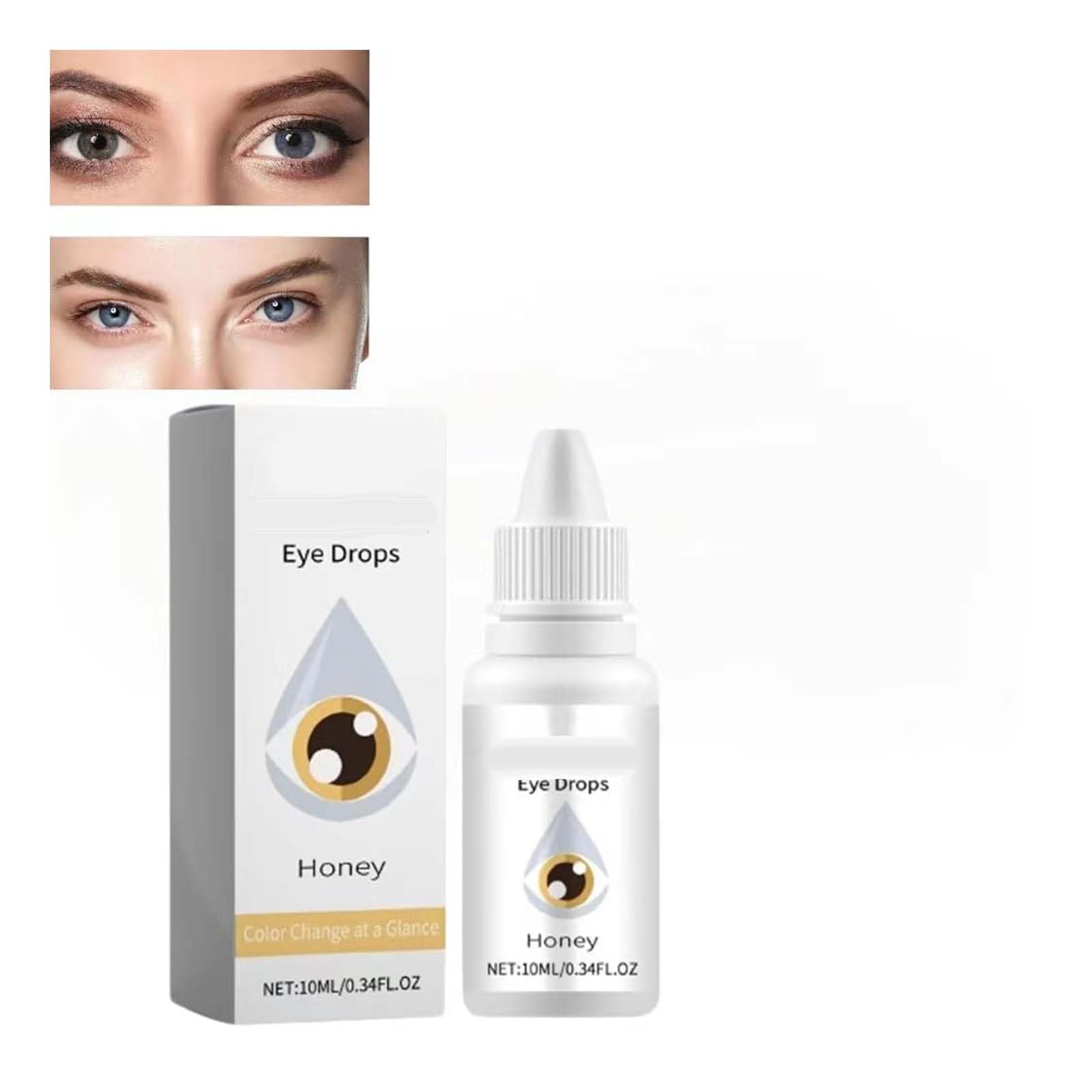 Irisink Eye Drops, Irisink Color Changing Eye Drops, Irisink Pro Eye Drops, Change Eye Color, Lighten and Brighten Your Eye Color,Irisink Eyedrops,Lighten & Brighten Your Eye Color (Honey)