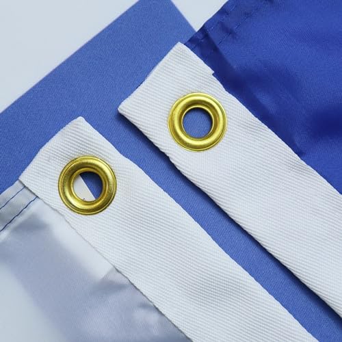 Image of AZ FLAG Set of 2 Panama Flags - 150 x 90 cm - Panamanian Flag 100% Polyester with Integrated Metal Eyelets