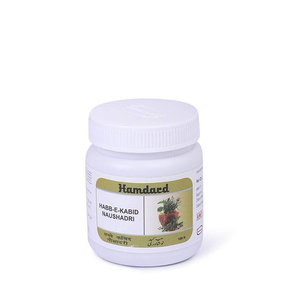 Hamdard Habbe Kabid Naushadri - Liver Health Support | Aids Digestion | 100 Pills| Pack of 1