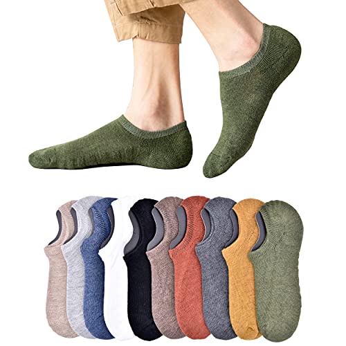 Image of No Show Athletic Socks 5-10 Pairs Hiking Running Ankle Socks For Women Cushion Low Cut Socks