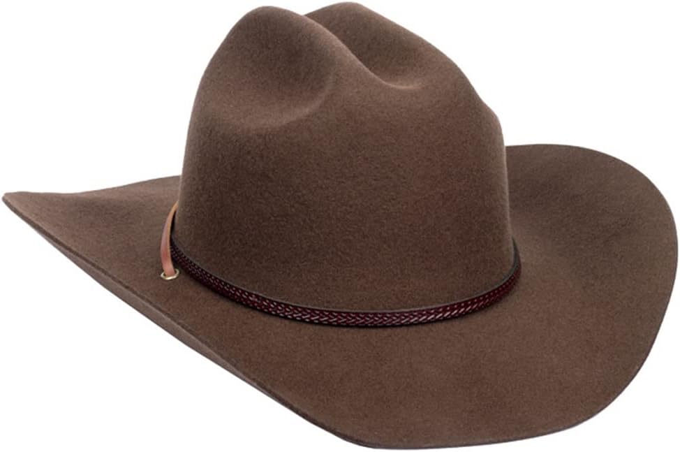 Top Hat Retro Cowboy Grassland Big Brim Riding Felt Large Size