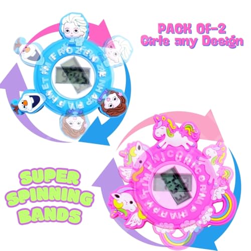 Image of PLUSPOINT Kids Wrist Band for Boys and Girls Slap Band Cute Cartoon Bracelet