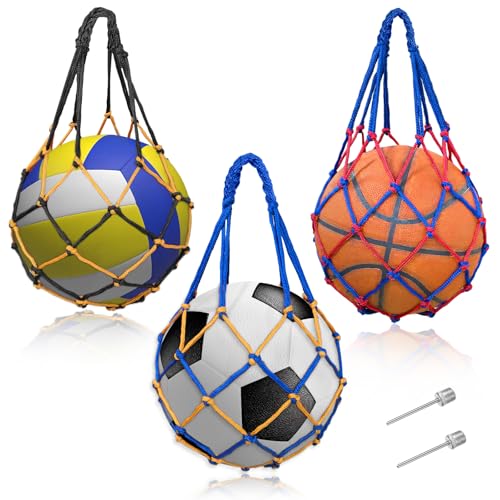 Opzioni Multicolore: Borsa porta rete da basket è disponibile in tre colori, facili da identificare e adatti a diversi scenari sportivi