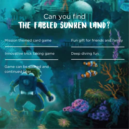 The Crew - Mission Deep Sea | Card Game | Cooperative | 2 To 5 Players | Ages 10+ | Trick-Taking | 32 Levels Of Difficulty | Endless Replayability #TOP3