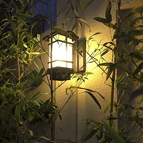 Applique murale extérieur vintage fer imperméable pour éclairage jardin rustique - 4