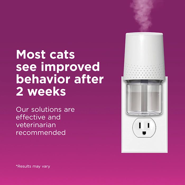 Comfort Zone Lot de 2 recharges apaisantes pour chat unique et multiple pour une maison apaisante 96 ml