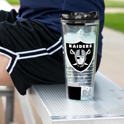 Image of Rico Industries NFL Football Double Wall Classic 16oz Or 20oz Tritan Tumbler W Lid