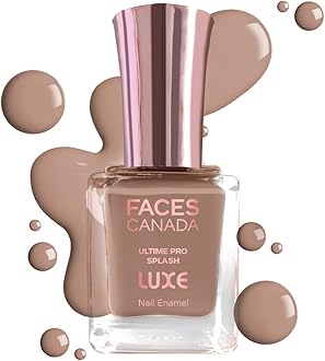 FACES CANADA Ultime Pro Splash Luxe Nail Enamel - Floral Dream (L45), 12ml | Glossy Finish | Quick Drying | Long Lasting | High Shine | Chip Defiant | Even-Finish | Vegan | Non-Toxic | Ethanol-Free