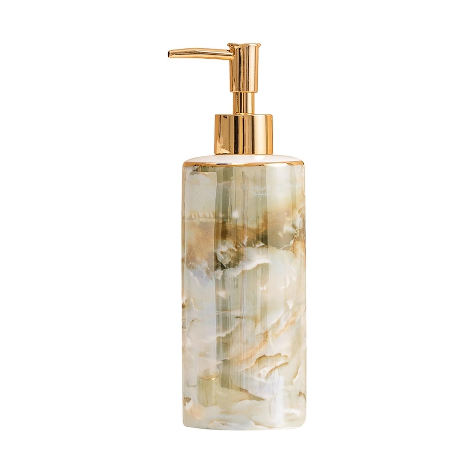 soap dispenser, Soap Dispenser,Kitchen, Luxurious Ceramics Pump for Countertop, Bathroom, 13.1oz/390ml Liquid So