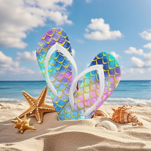 Flip Flops for Girls Summer Sandals Slip On Thong Sandals Kids Flip Flops with Non Slip Sole4