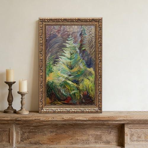 Impression sur toile Emily Carr de haute qualité avec cadre bois - 4