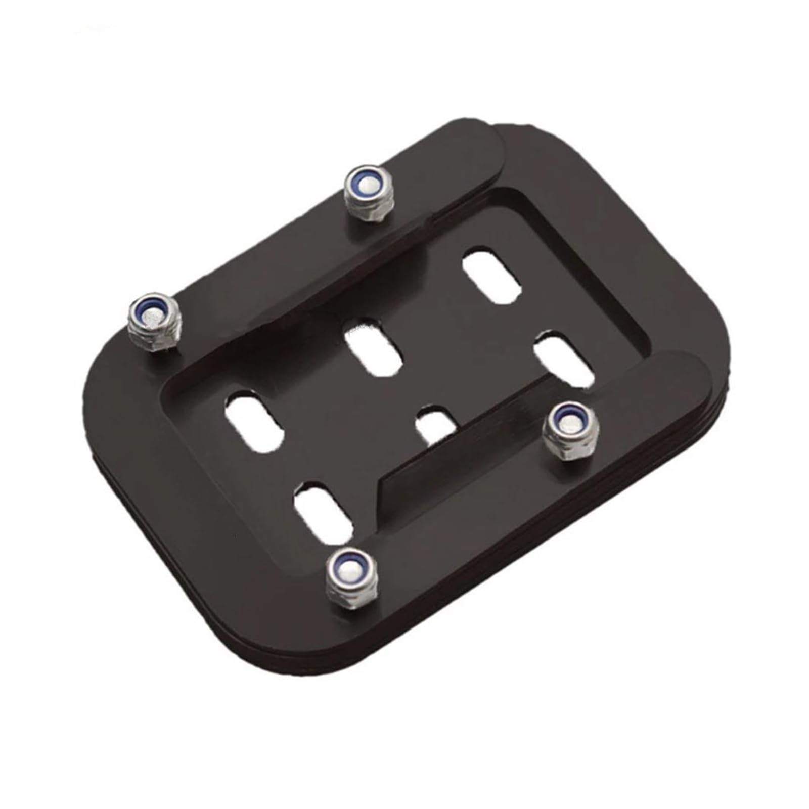 Zeebqhklw Black For Royal Enfield For Interceptor 650 2021 2022 2023 Motorcycle Kickstand Foot Side Stand Extension Pad Support Plate Accessories(Black)