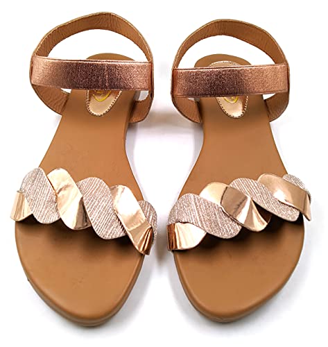ZaHu Women flats sandals girls stylish fancy flat fashion sandals ladies footwear sandals flat sandal for women and girls - Image 5