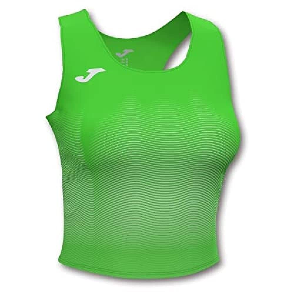 Joma Elite Vii Top running, Girls, girls, 901018.020, Fluorescent Green, 4XS-3XS