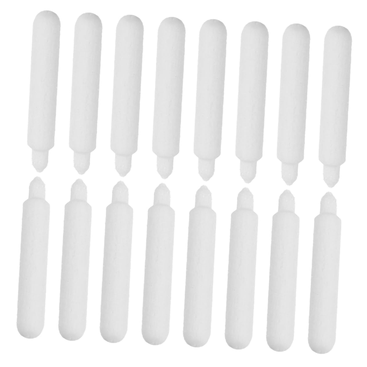 FUNOMOCYA 50pcs Acrylic Paint Marker Tips Replacement Nibs Nylon Pen Tips for Art Projects Office Use