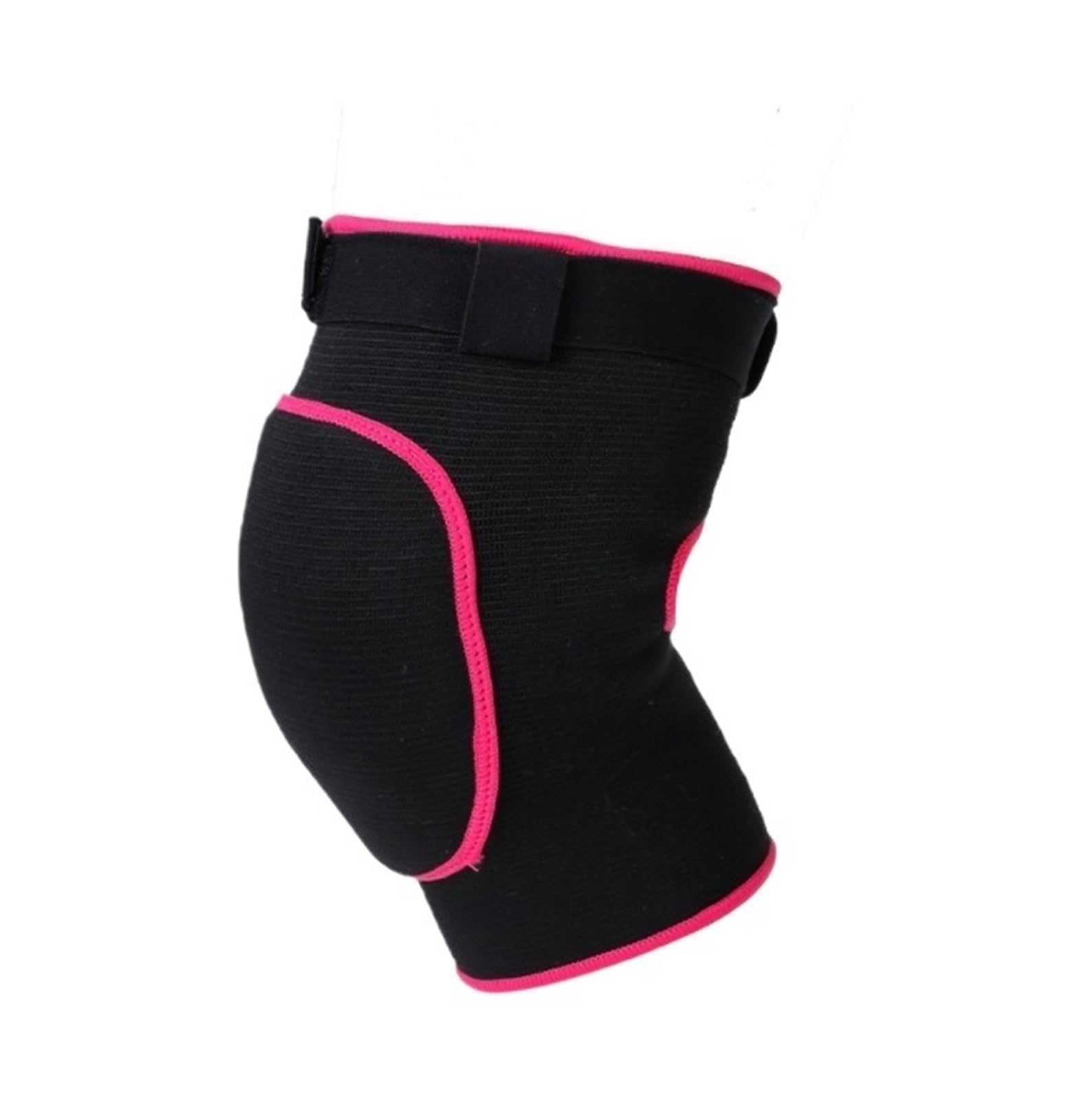 CVdrtyED Running Knee Brace Protector Knee Pads With Sponge, Anti-skid And Anti-collision, Suitable For Cycling And Running Sports Training(Black-Knee Pads,S)