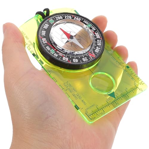 Brújula acrílica multifuncional para camping y senderismo miniatura 7