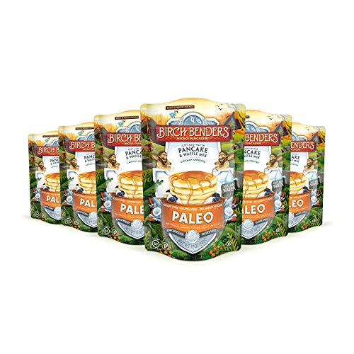 Paleo Pancake And Waffle Mix By Birch Benders, Made With Cassava, Coconut And Almond Flour, Just Add Water, 72 Ounce Family Size (12 Ounce 6-Pack) #TOP15