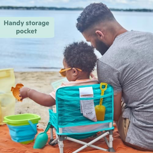 Bright Starts Disney Finding Nemo Pop 'N Sit Taşınabilir Güçlendirici, İç/Dış Mekan Kullanımı, Besleme Tepsili Zemin Koltuğu, 6 Mos - 3 Yaş - Görsel 5