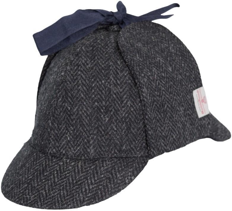 Walker and Hawkes Harris Tweed Watson Deerstalker Hat