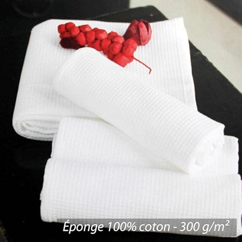 Linnea Asciugamano 50x100 Pure Nido d'Ape - Grigio...