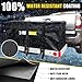 MaxxHaul 70209 Soft Shell Cargo Carrier Bag for Hitch Mount Cargo Rack - Heavy Duty and Water Resistant 47 inch 20 inch x 20 inch Black with Tie Down Straps