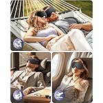 WAOAW Sleep Mask for Men Women: Blackout Eye Masks for Sleep - 3D Breathable Soft Comfortable Eye Mask for Travel - Adjustable Light Blocking Night Masks for Sleeping - Image 4