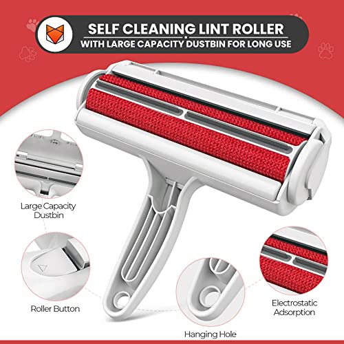 Wooflix Pet Hair Remover - Best dog accessories for puppy - dog hair remover - Lint Remover Roller for dog Fur - Dog & Cat Hair Remover - Remove Dog, Cat Hair from Furniture, Carpets, Bedding Clothing Wooflix Pet Hair Remover - Best dog accessories for puppy - dog hair remover - Lint Remover Roller for dog Fur - Dog & Cat Hair Remover - Remove Dog, Cat Hair from Furniture, Carpets, Bedding Clothing