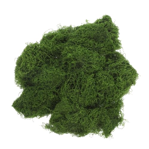 FONDOTIN Rtificial Moss Fake Moss for Bonsai Pots Realistic Dried Moss Decorative Ground Cover Simulate Landscape